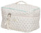AMZLORD se Kosmetiktasche, steppte Kulturtasche Damen, Kulturbeutel Damen t Griff, Kosmetiktasche Groß Kapazität, Make up Bag Waschtasche for Kinr Mädchen (Bei)