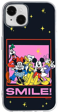 ERT GROUP mobile phone case for Iphone 14 PLUS original and officially Licensed Disney pattern Disney Friends 014 optimally adapted to the shape of the mobile phone, case made of TPU