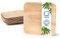 onlyleaf Palmware Hochwertiges Palmblattgeschirr I 200 Stück Palmblatt Teller rechteckig 20 x 20 cm I Bio Einweggeschirr biologisch abbaubar Partygeschirr Einmalgeschirr Wegwerfgeschirr