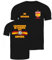 lepni.me Camiseta de Fútbol España para Hombre con Su Número Personalizado | Camiseta con Insignia de Bandera Española | Campeones de la Eurocopa 2024 (XL Negro Multicolor)