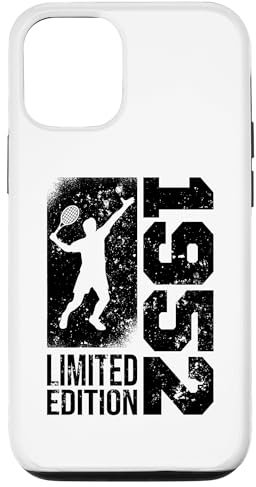 Tennisplayer Vintage born 1952 Birthday Tennis-Balls Tennis Case for iPhone 15 Pro