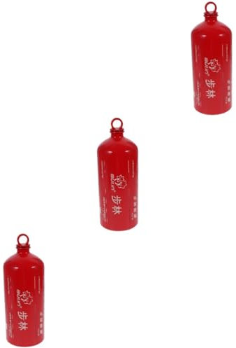 BUGUUYO 3 Piezas Botella De Aceite De Estufa De Aceite De Motocicleta Tanque De Emergencia Botella De Combustible Para Motocicleta Tanque De Combustible De Reserva De Emergencia Botella