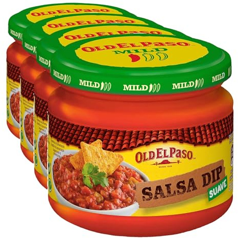 Old el Paso Salsa Mexicana, Frasco 312 g (Paquete de 4)