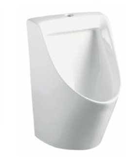 Pissoir - Pisuar per orinatoio, set completo, in ceramica, con rivestimento antibatterico, da parete, orinatoio, orinatoio, da uomo