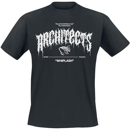 Architects Whiplash Crown Männer T-Shirt schwarz Band-Merch, Bands