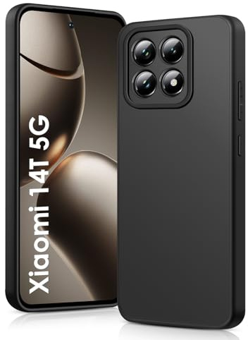 ICEDIO Hülle für Xiaomi 14T 5G 6,67 Zoll, Ultra Dünn Flüssig Silikon Handyhülle, Weiche Stoßfeste Kratzfest Anti-Fingerabdruck Schutzhülle Case für Xiaomi 14T