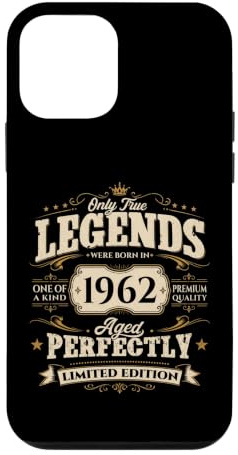 Hülle für iPhone 12 mini 64. Geburtstag Geschenk Mann Legende Vintage Jahrgang 1962