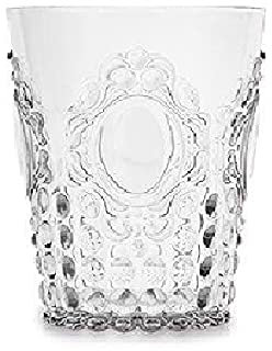BACI MILANO - SET 6 BICCHIERI ACQUA BAROQUE & ROCK POLICARBONATO