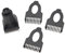 vhbw Trimmer Aufsatz-Set kompatibel mit Philips S5000-Serie S5011, S5013, S5015 Rasierer - 4-teiliges Bartstyler Kit mit 3mm / 5mm / 7mm Bartkamm