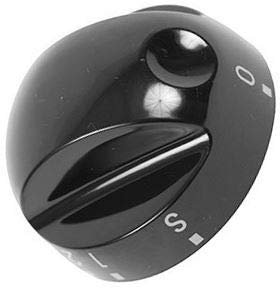 sparefixd for Zanussi Gas Cooker Oven Or Hob Black Control Knob Switch Dial