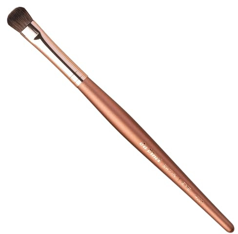 da Vinci, SATIN Lidschatten Blenderpinsel, vegan, Kunstfaser, weiche Übergänge, präzises Verblenden ohne Verstäuben,-Make-up Pinsel, Handmade in Germany, Größe 0