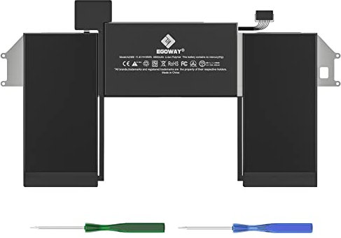 E EGOWAY A2337 A2389 Laptop Battery Replacement Compatible with MacBook Air 13 Inch A2337 M1 2020 EMC 3598 MGN53LL/A MGN83LL/A MGN63LL/A MGN93LL/A MGND3LL/A MGN73LL/A MGNA3LL/A MGNE3LL/A