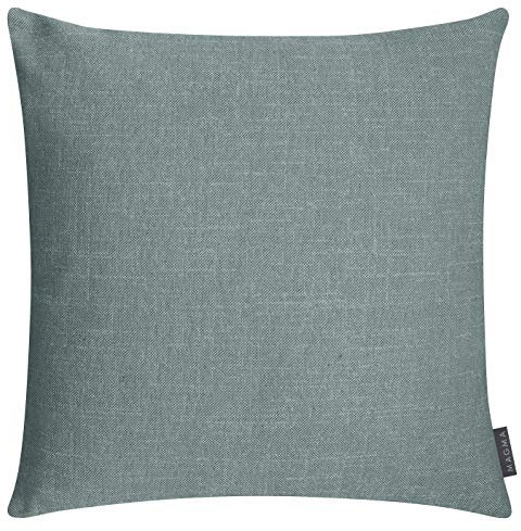 Riva Kissenhülle von Magma - Retro-Leinen-Look Farbe Petrol 50 x 50cm