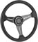 Sportlenkrad, 350 Mm Universal-Auto-Lenkrad-Ersatz, Deep Dish Racing-Lenkrad (Schwarz)