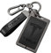 Aicharynic Porte-cartes pour Tesla Model 3, modèle Y - En silicone - Accessoire Tesla - Noir, Noir , /