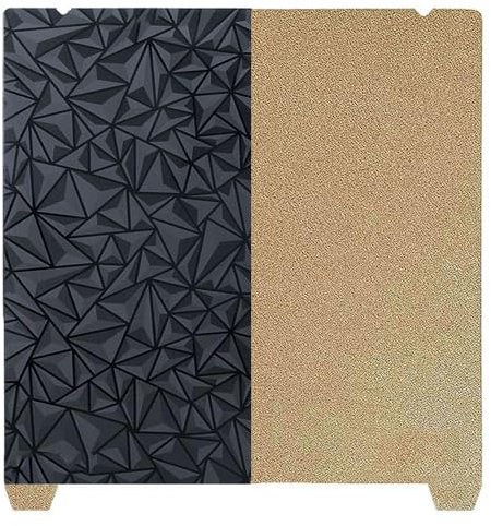 HzdaDeve strukturiertes PEI Blatt und glatte PEO Bauplatte 235x235mm Federstahl Druckbett für K1/Ender 3 V3 SE/Ender 3 V3 KE/Ender 3 S1 Pro/Ender 3 V2 Neo/Sovol SV05/SV06/SV07 (PEO+PEI)