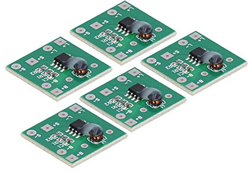 Módulo de Carga de Batería Solar Solar, Placa Controladora de Carga Solar de 5 Piezas Placa de Circuito Controlador de Carga de Batería de Litio de 1,2 V, Convertidores de Potencia