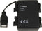 FADEDA Batteriebox f. 3X AA, ON/Off/Timer 6 Std. Betrieb/ 18 Std. Pause/USB-Anschluss/Höhe: 1 cm / 10cm USB Kabel/detailgetreue Krippen Figuren - Weihnachten Tisch Dekoration Krippe Zubehör