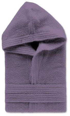 Leonardo Home - accappatoio uomo/donna 100% cotone - accappatoio con Cappuccio in morbida spugna 100% cotone.