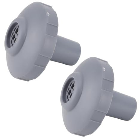 Bewinner 2 Pezzi 11070 12364 Ugello di Ingresso Piscina, Connettore Filtro Getti d'Acqua per Piscina Fuori Terra, Kit Connettore Getto d'Acqua per Piscina di Ricambio per
