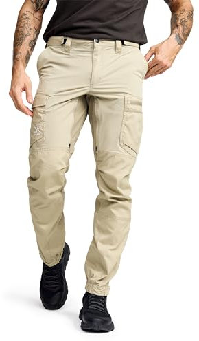 RevolutionRace Rambler Lightweight Pro Pants für Herren, Leichte Outdoor-Hose und Wanderhose für Herren, Aluminium, XXL