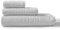 nice homeit Set de Toallas Blancas 100% Algodón - Set de Toallas de Baño - Suaves y Altamente Absorbentes
