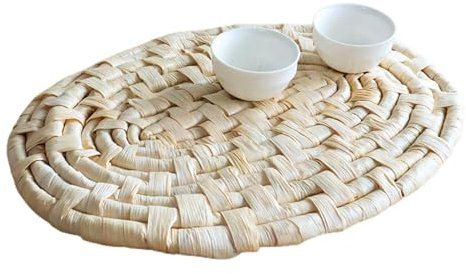 Dessous de verre en bambou | Dessous de verre tissé | Dessous de verre en osier | Dessous de verre en jonc de mer, dessous de verre en fibre naturelle, dessous de verre en paille tissée, dessous de