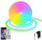 segrass LED neon Lights 5M,DC 24V RGB neon Light Strip APP Fernbedienungen Steuerung Waterproof Flexible Neon LED Lights for Bedroom,Room,Outdoors Décor