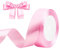 Geschenkband Rosa 25mm x 23m Satinband Rosa Schleifenband Geschenkband Satinbänder für Geschenkverpackungen, Basteln, DIY, Nähen, Brautparty-Dekoration, Christbaumschmuck