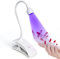 AORAEM UV LED Lamps for Gel Nails, Touch LED UV Nail Lamp for Gel Polish, Portable 3-Speed Timing Gel Lamp Nail Dryer for Nail Salon (White)