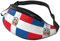 Hüfttasche mit Dominikanische Republik-Flagge, verstellbarer Gürtel, Hüfttasche, für Reisen, Wandern, Laufen, Outdoor-Sport, Bauchtasche für Damen und Herren, Schwarz , Einheitsgröße, Hüfttaschen