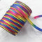 GUOZIF Buntes 10 mm Polyester-Schrägband mit Kordel-Paspelband zum Säumen, Basteln, handgefertigte Accessoires, Nähband
