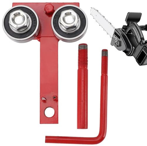 Jlkegfdf Chainsaw Bar Rail Tightening - Chainsaw Bar Rail Closing Adjuster Tool - Bar Rail Dressers for Chain Grinding, Steel Alloy File Closing Adjuster