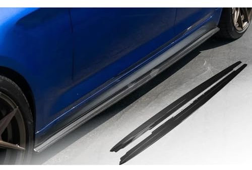 WLLLLa Car Seitenschweller für BMW Série 5 G30 G31 20017-2024 518i 520i 530i 535i 540i 518d 520d 530d 535d Tuning,Autos Seitenschweller Rocker Splitter Side Winglet Wing Diffusor Karosserie-Kit