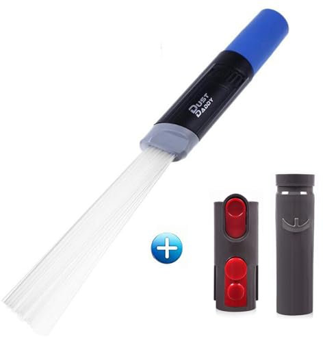 【Upgraded】Vacuum Cleaner Attachment, Dusty Vacuum Cleaner Brush, Universal Vacuum Cleaner Attachment Brush for Pet Hair (General model + V6 + V8)