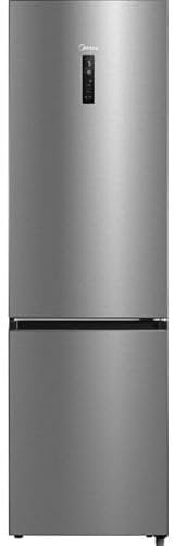 Midea 60/40 Total No Frost Fridge Freezer - Inox - B Rated