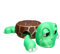 Tierische Untersetzer, Niedliche Schildkröte Panda Tassenuntersetzer, Lustige rutschfeste Kaffeetassenuntersetzer, 3D Bedruckte Tassenuntersetzer Mits Augenaufschlag, Getränkehalter Für Büro, Zuhause