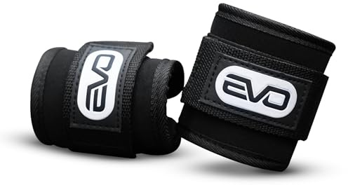 EVO SPORTS FUEL Fußschlaufen Kabelzug mit Verstellbaren Fußmanschetten und Doppelten D-Ringen | Gym Ankle Straps für Männer und Frauen | Ideal für Kickbacks, Gesäß- und Beintraining (1 Paar)