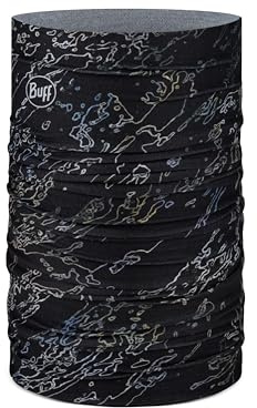 Buff- Schlauchschal CoolNet UV Flexibel, UPF50-Schutz, leicht, dehnbar, recyceltes Material, Sport, Sommer Einheitsgröße Schwarz