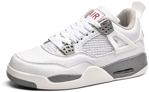 4 Retro Scarpe da Basket Scarpe Sportive da Uomo Donna Air Moda Antiscivolo Sneakers Scarpe Outdoor Multisport Casual Shoes