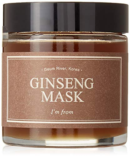 [I'M FROM] Ginseng Mask, detox, elasticity, prevent fine lines, 3.97% ginseng extract, 120g, 4.23oz