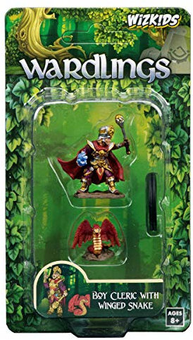 Wardlings Wizkids Boy Cleric & Winged Snake