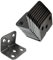 Euro Tishce Equerre Metal 90 Grad, Equerre Fixation pour équerre de construction, Connecteur d'angle, Connecteur de poutre équerre métallique 30 x 30x 36mm (12 pièces)