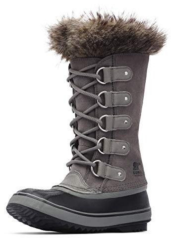 Sorel Joan Of Arctic Boot WP, Stivali Invernali, Donna, Quarry/Black 2023/2024, 41.5 EU