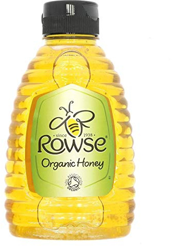 Rowse Squeezable Organic Honey 340g (Pack of 6)