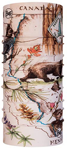 BUFF Standard Original EcoStretch Multifunktionstuch Kopfbedeckung und Gesichtsmaske, Triple Crown Serie, Pacific Crest Trail, One Size