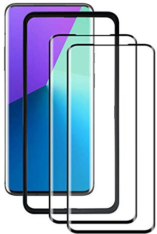 TenYll para LG Q60 Protector de Pantalla, [Dureza 9H] Cristal Templado 9H Dureza Alta Definicion Cuerpo Completo Protector para LG Q60 -Negro(2 Paquete)