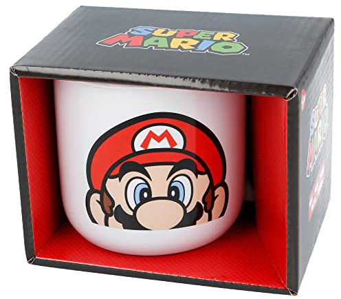 Tazza Colazione Per Regalo - 400 ml| Super Mario