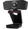 Webcam Redragon GW800 1080P con micrófono Dual Incorporado, rotación de 360 Grados - Cámara Web USB 2.0 con computadora Skype - 30 FPS para cursos en línea, videoconferencia y transmisión