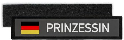 Copytec Patch Namensschild Kdo Prinzessin Bundeswehr Deutschland Kommando Airsoft #30357